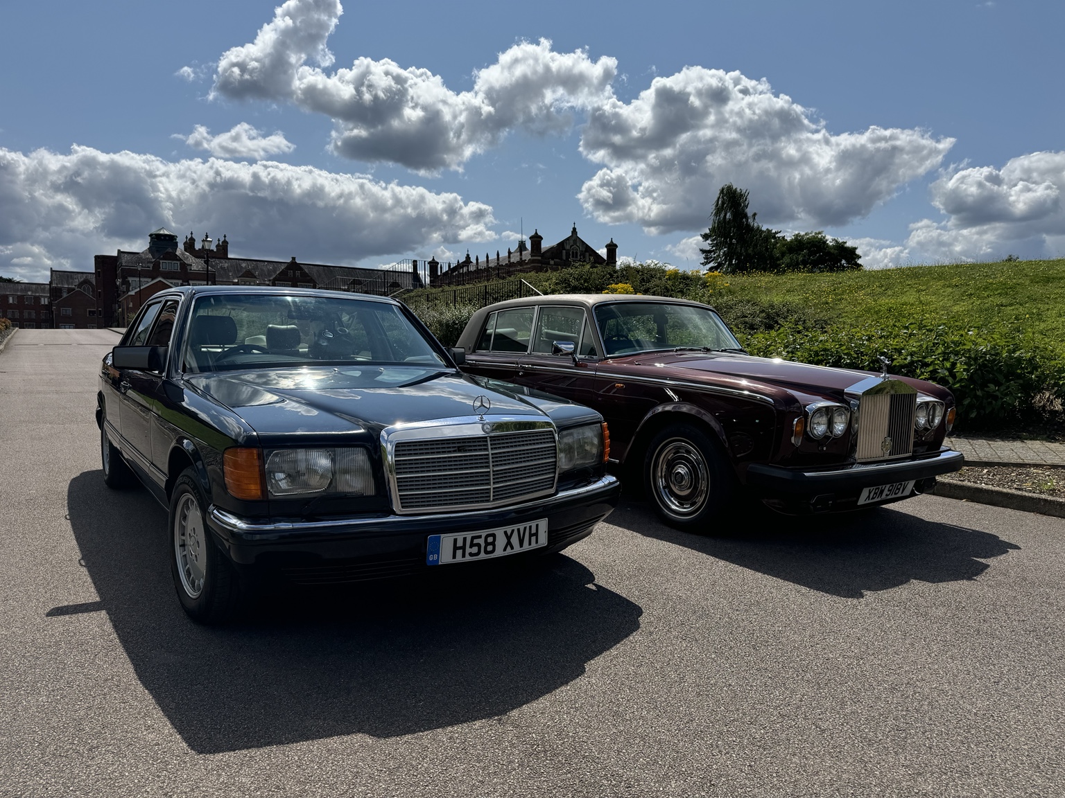 Rolls-Royce and Mercedes-Benz together